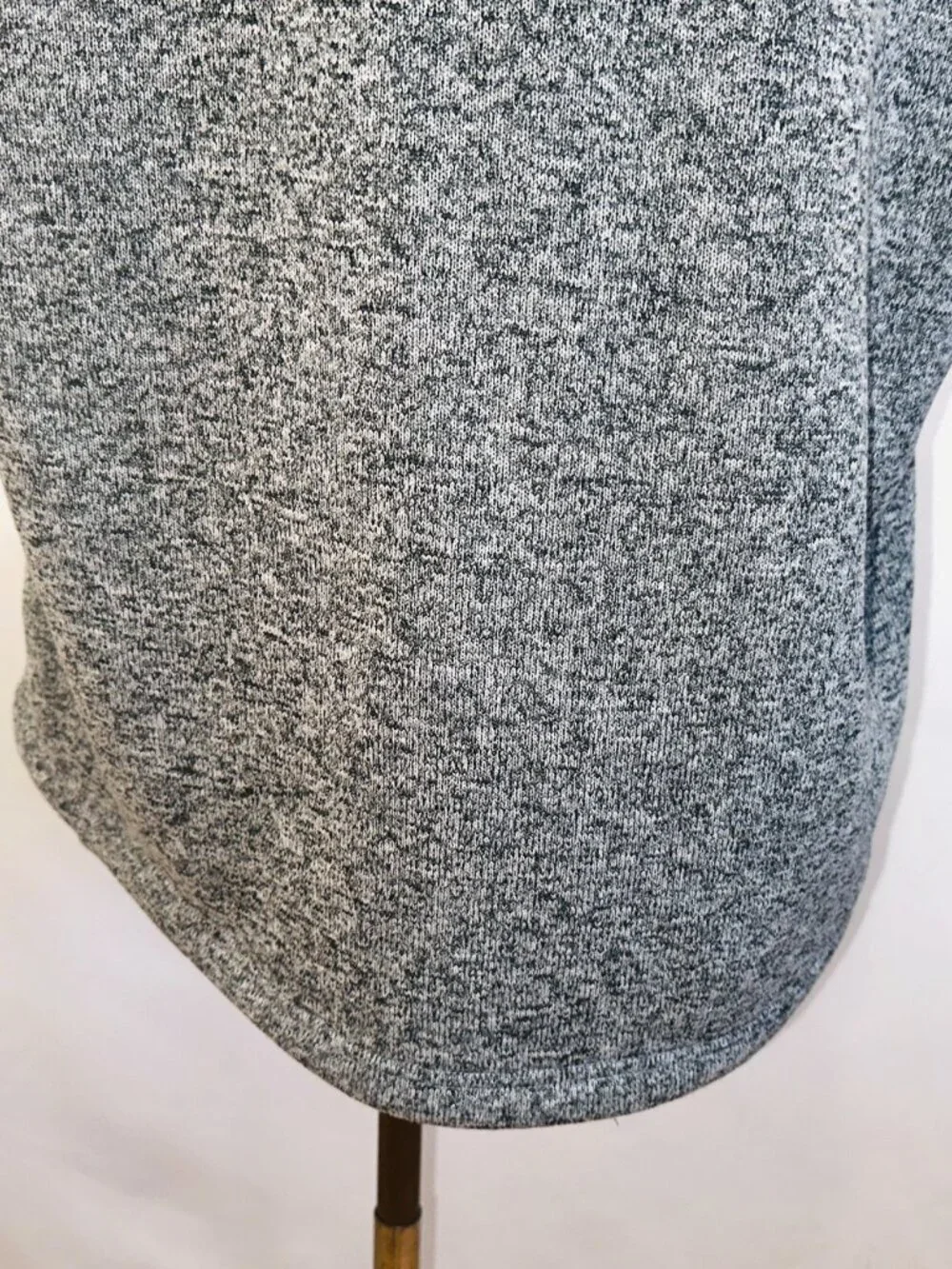 ORVIS Vest Womens Large Gray Full Zip Collared 3-Pockets Outdoor NEW